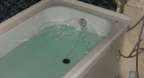 Установкой акрилового вкладыша | Ликино-Дулево